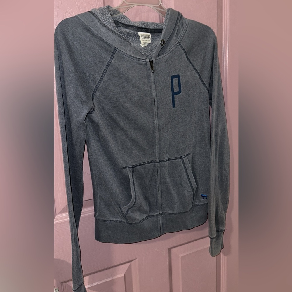 Victoria Secret/PINK Gray/Blue toned jacket
